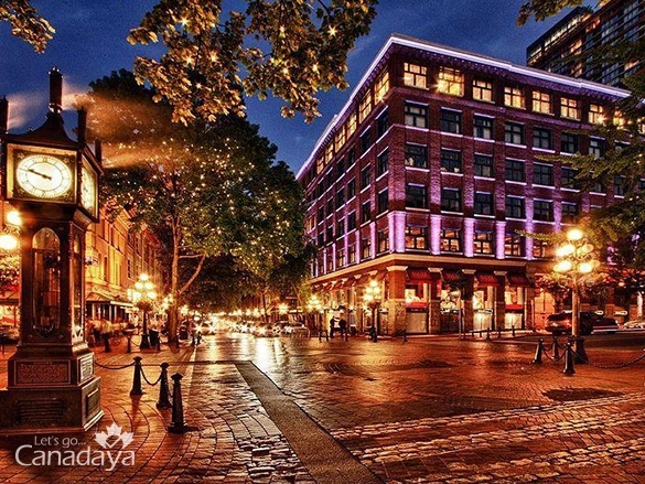 Gastown, Vancouver, British Columbia, first neighborhood in Vancouver.