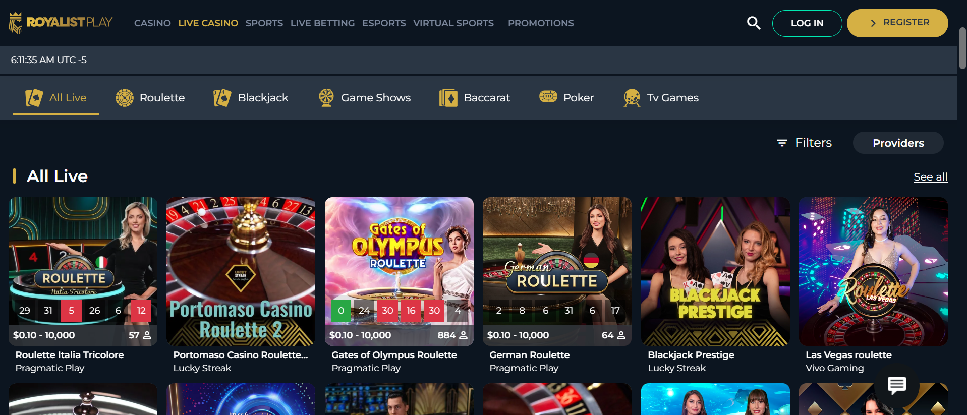 Royalistplay betting site